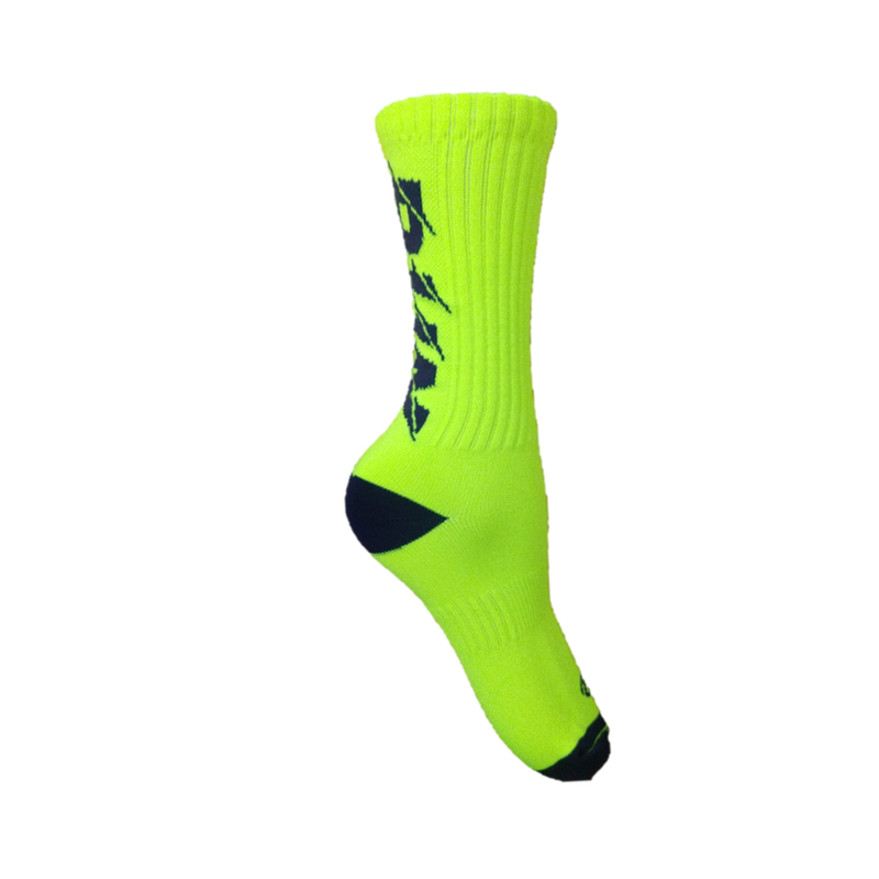 Meia Cano Alto Run com Compressão