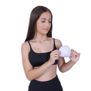 Top Academia Fitness Duplo Com Bojo P M G GG G1 Plus Size Alça Fina Suplex Poliamida Compressão