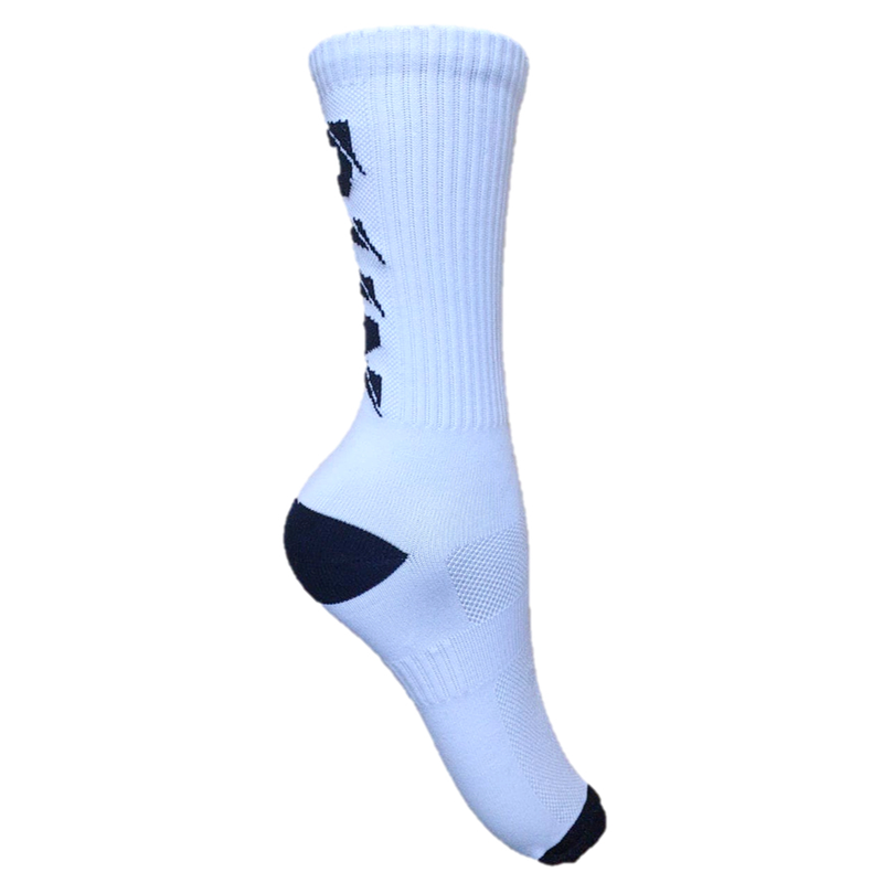 Meia Cano Alto Run com Compressão