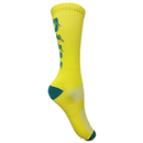 Meia Cano Alto Run com Compressão