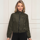 Jaqueta Feminina Microfibra Resistente à Água e Proteção UV