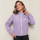 Jaqueta Feminina Microfibra Resistente à Água e Proteção UV