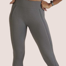 Calça Legging Com Cós De Silicone