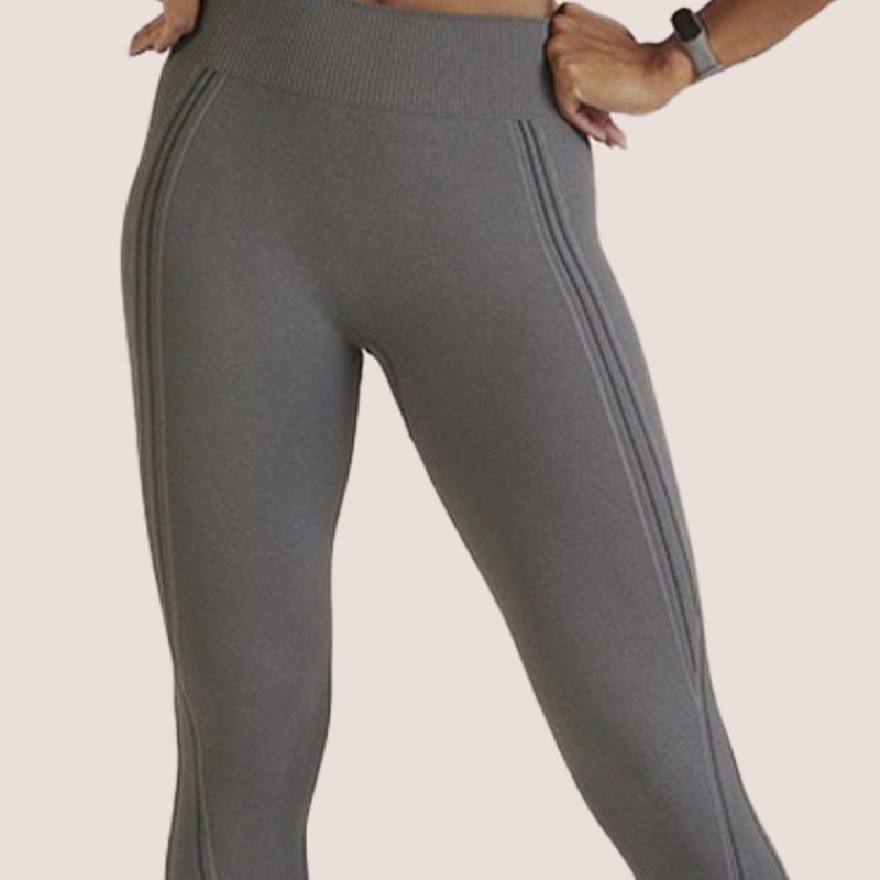 Calça Legging Com Cós De Silicone