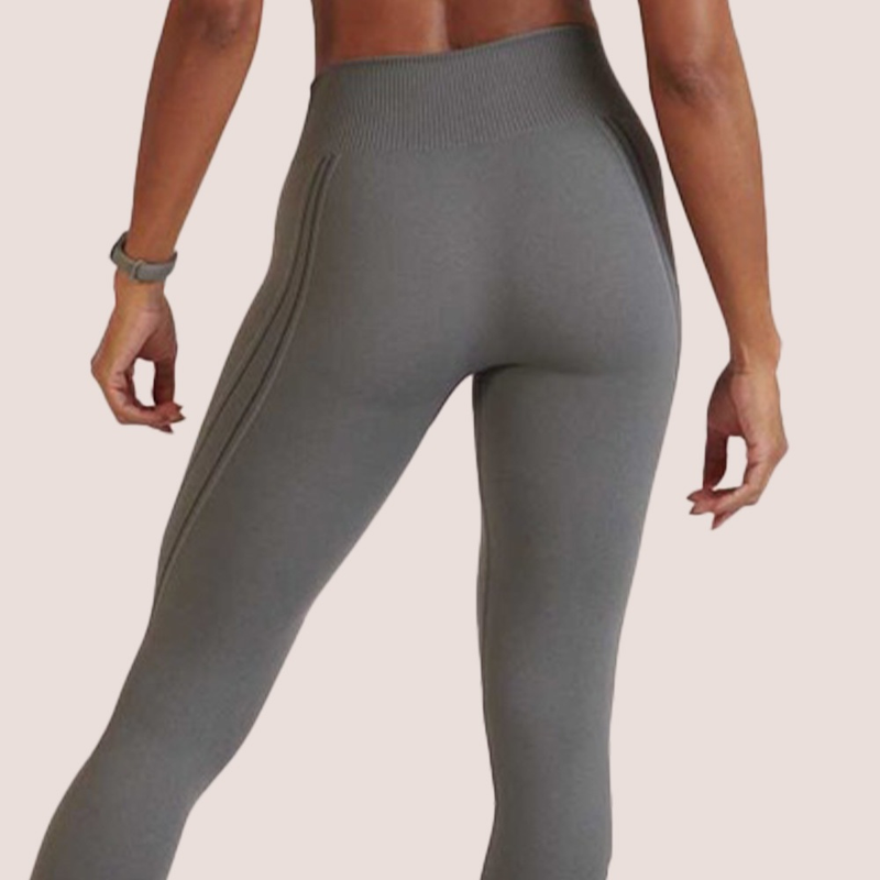 Calça Legging Com Cós De Silicone