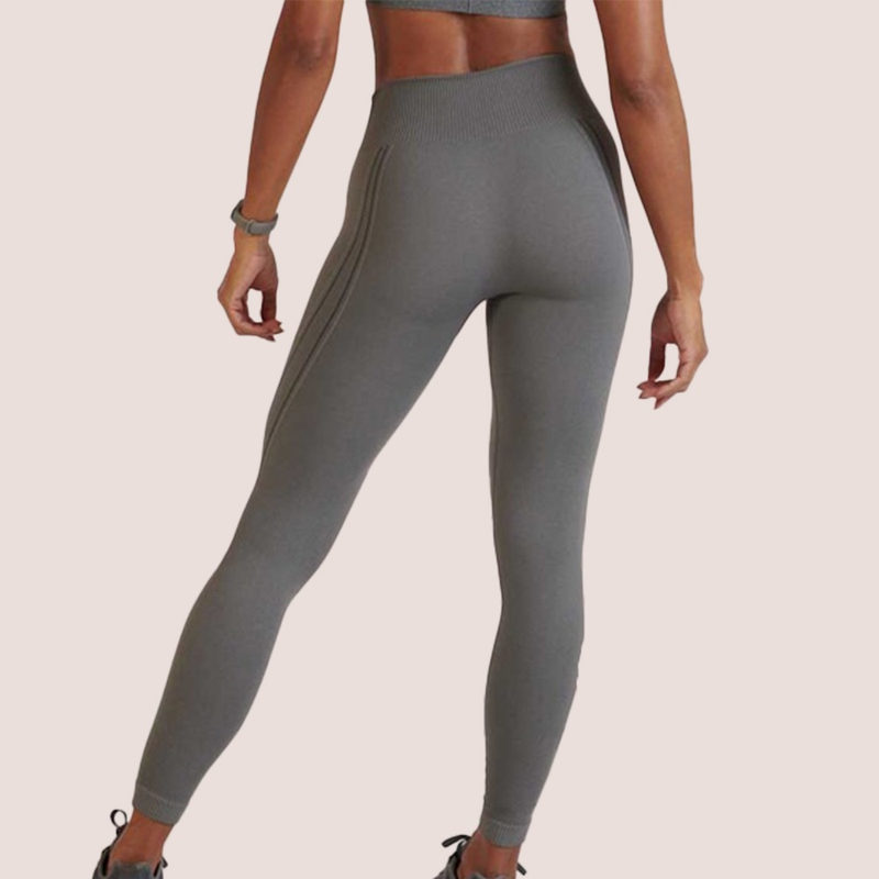 Calça Legging Com Cós De Silicone