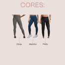 Calça Legging Com Cós De Silicone