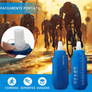 Garrafa De água Corrida Flexível Garrafa Dobravel De Silicone Para Academia Soft Water Bag TPU Folding Flask 500ML