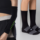 Kit Manguito + Meia Performance UP Unissex Poliamida Confortável Esportivo Ciclismo Corrida