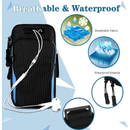 Pochete Fitness Braçadeira Titular Do Telefone Móvel: Prova De Sour, Adequado para Feminino e Masculino