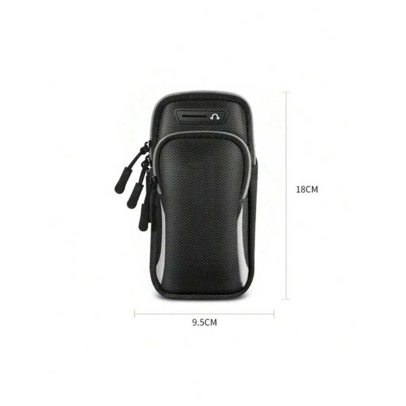 Pochete Fitness Braçadeira Titular Do Telefone Móvel: Prova De Sour, Adequado para Feminino e Masculino