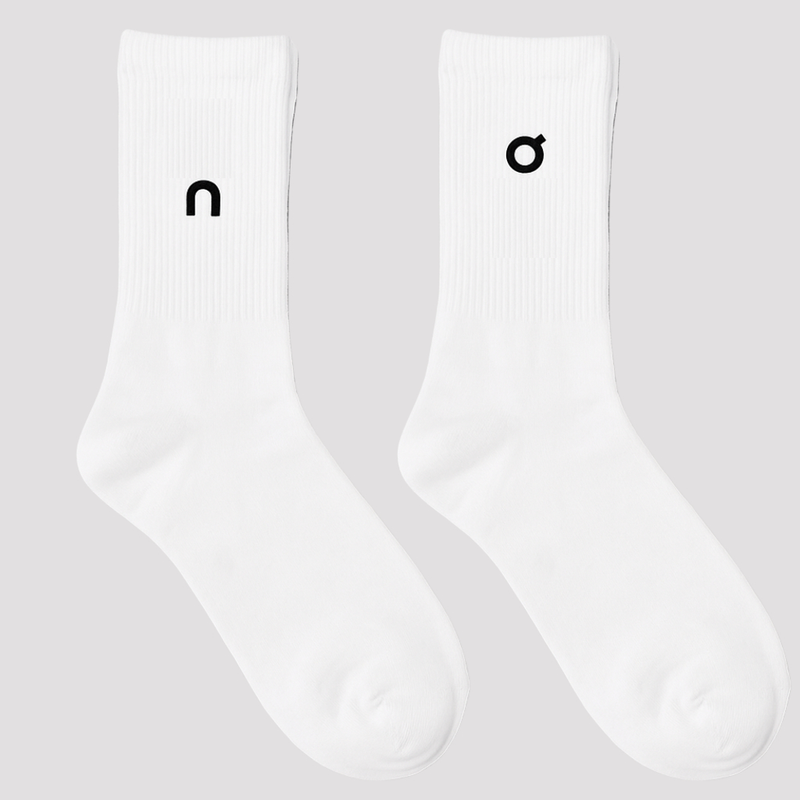 Kit Meia Cano Alto Corrida On Academia Cano Longo