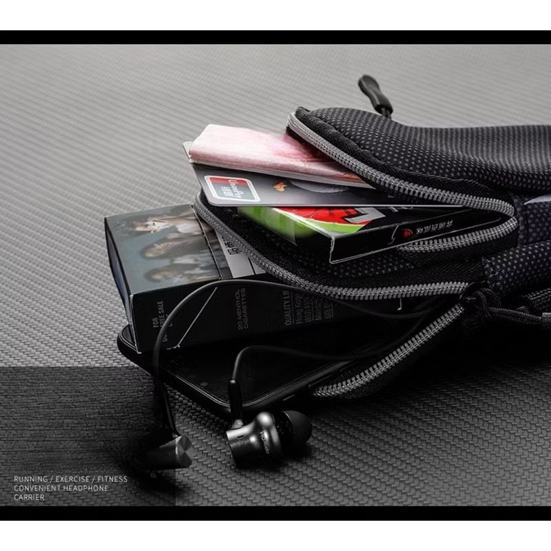 Pochete Fitness Braçadeira Titular Do Telefone Móvel: Prova De Sour, Adequado para Feminino e Masculino