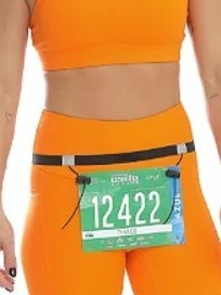 Fixa Número De Cintura Elástico Corrida Ciclismo Caminhada