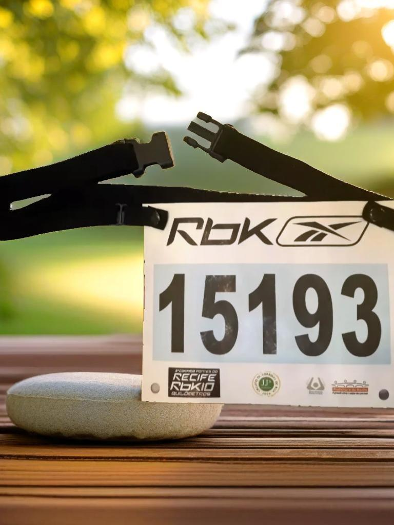 Fixa Número De Cintura Elástico Corrida Ciclismo Caminhada